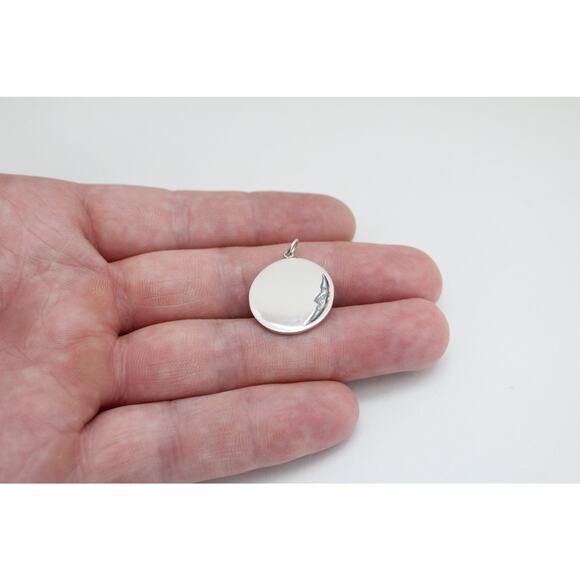 Mixed Metal Sun and Moon Charm, Mixed Metal Sun and Crescent Moon Charm - Picture 2 of 4